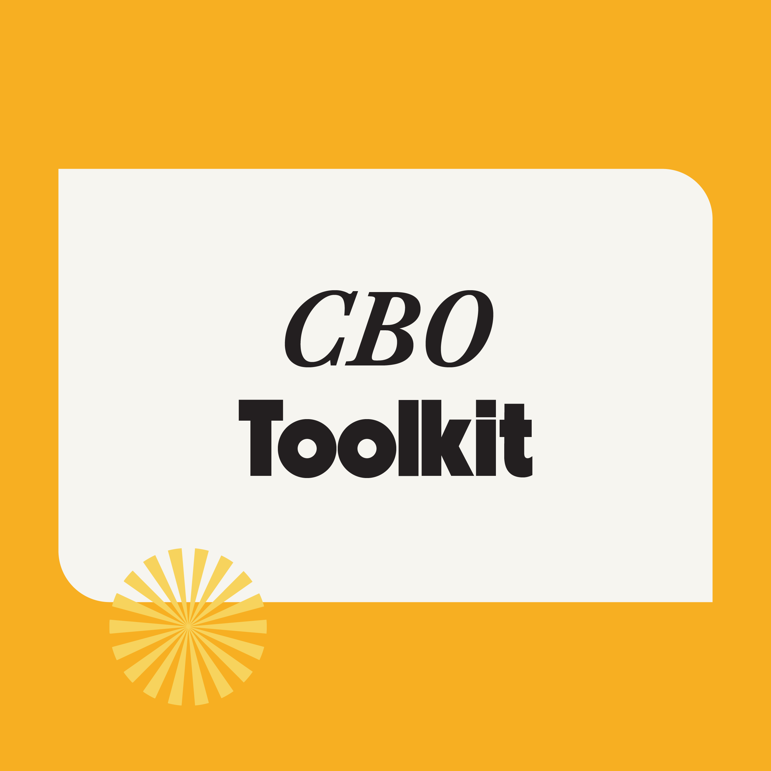 CBO Toolkit