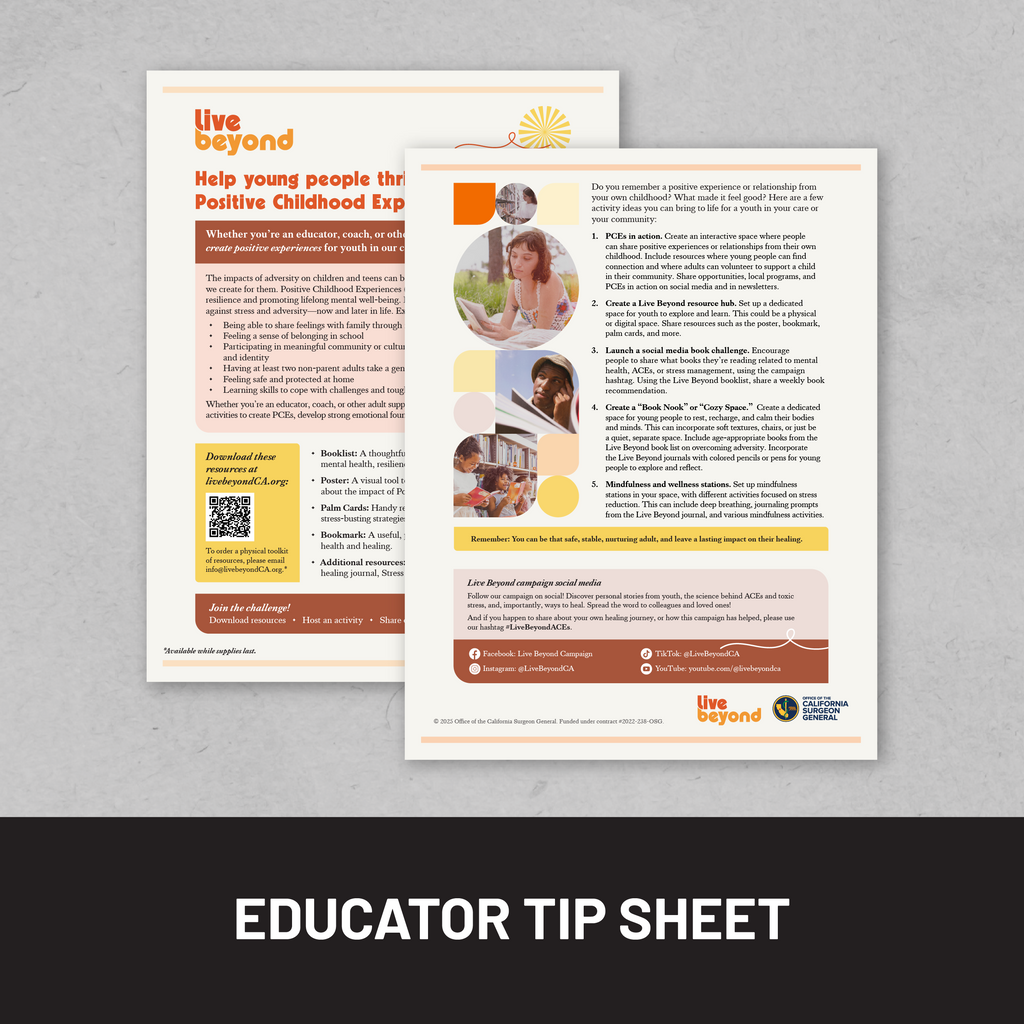 Educator tip sheet