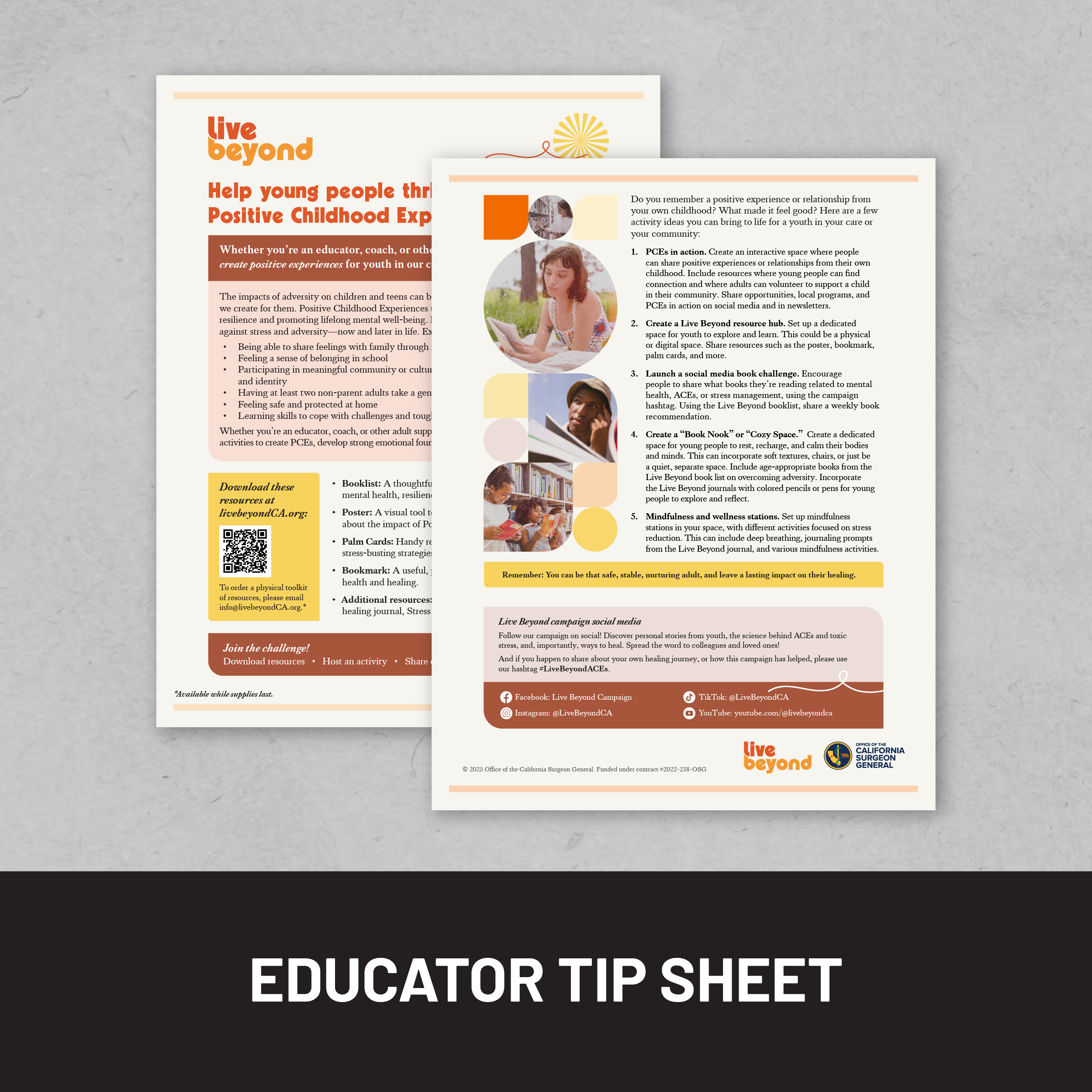 Educator tip sheet