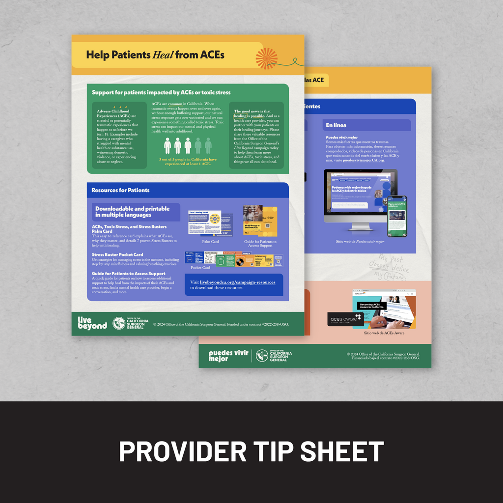 Provider Tip Sheet