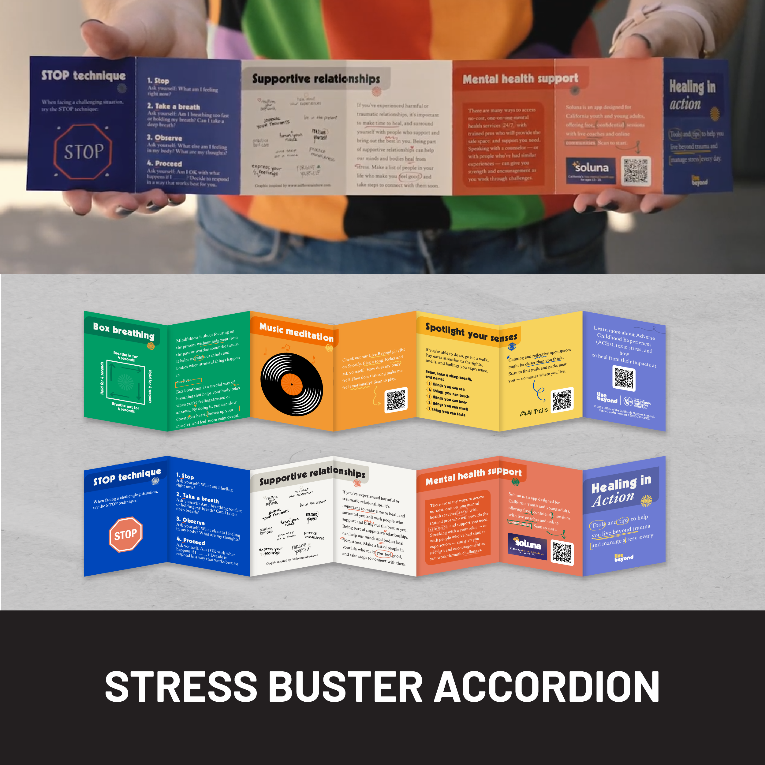 Stress buster accordion